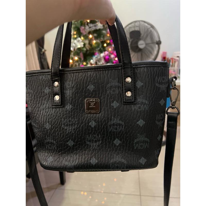 PL Tas MCM hitam Kecil