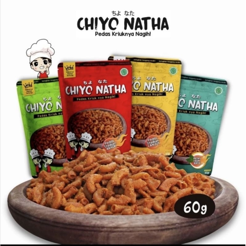 

Makaroni Chiyo Natha 60 gram Cemilan Ringan Kriuk