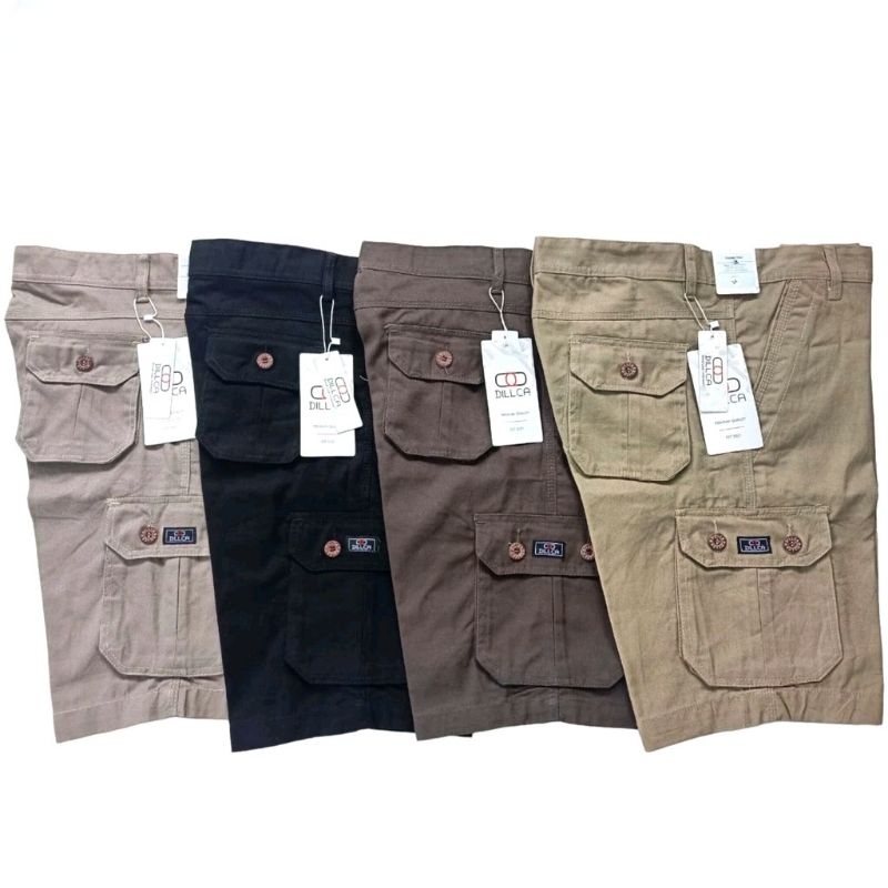 celana Cargo Pria pendek Model Kasual  kanvas 27-33 Original kardinal terbaru CELANA PENDEK PRIA CAR