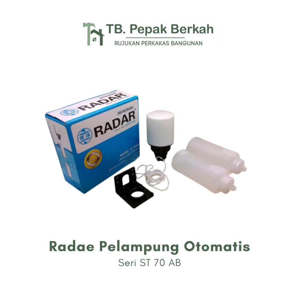 Water Level Cotrol / Pelampung Air Otomatis Tandon Toren Radar ST-70AB
