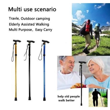 Tongkat Alat Bantu / Tongkat Jalan / Alat Bantu Jalan Kaki 1 Tapak