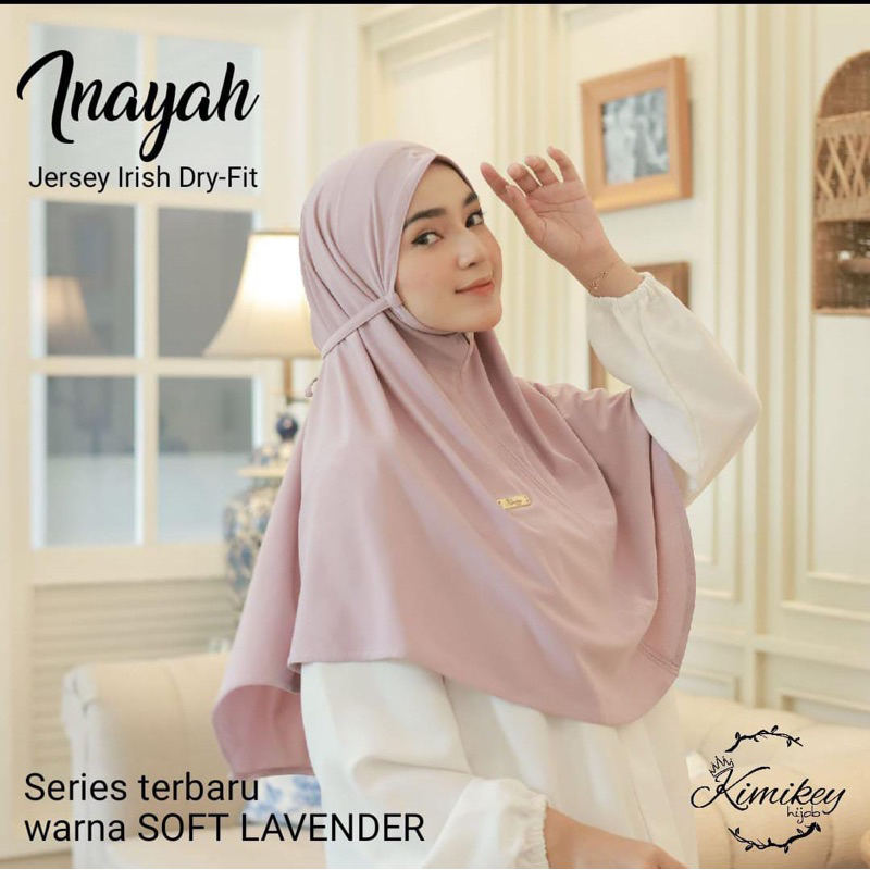 Big sale 12.12 Hijab instan Kimikey Bergo INAYAH menutup dada original premium