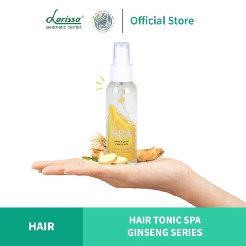 Larissa Ginseng Hair Tonic – Tonik Rambut Anti Rontok & Patah, Menguatkan Akar Rambut