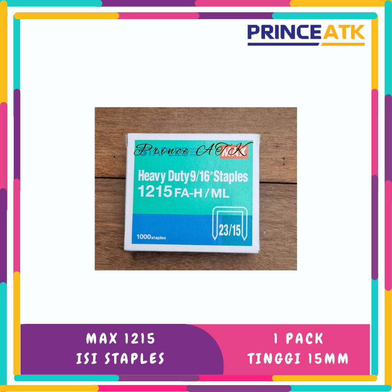 

MAX 1215 ISI STAPLES STAPLER JILID