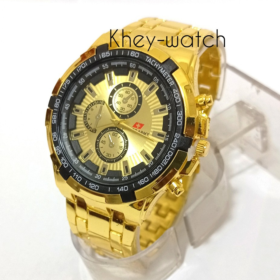 Jam Tangan Pria Elegant,Jam Tangan Pria Warna Emas,Jam Tangan Kasual Pria,Jam Tangan Pria Murah