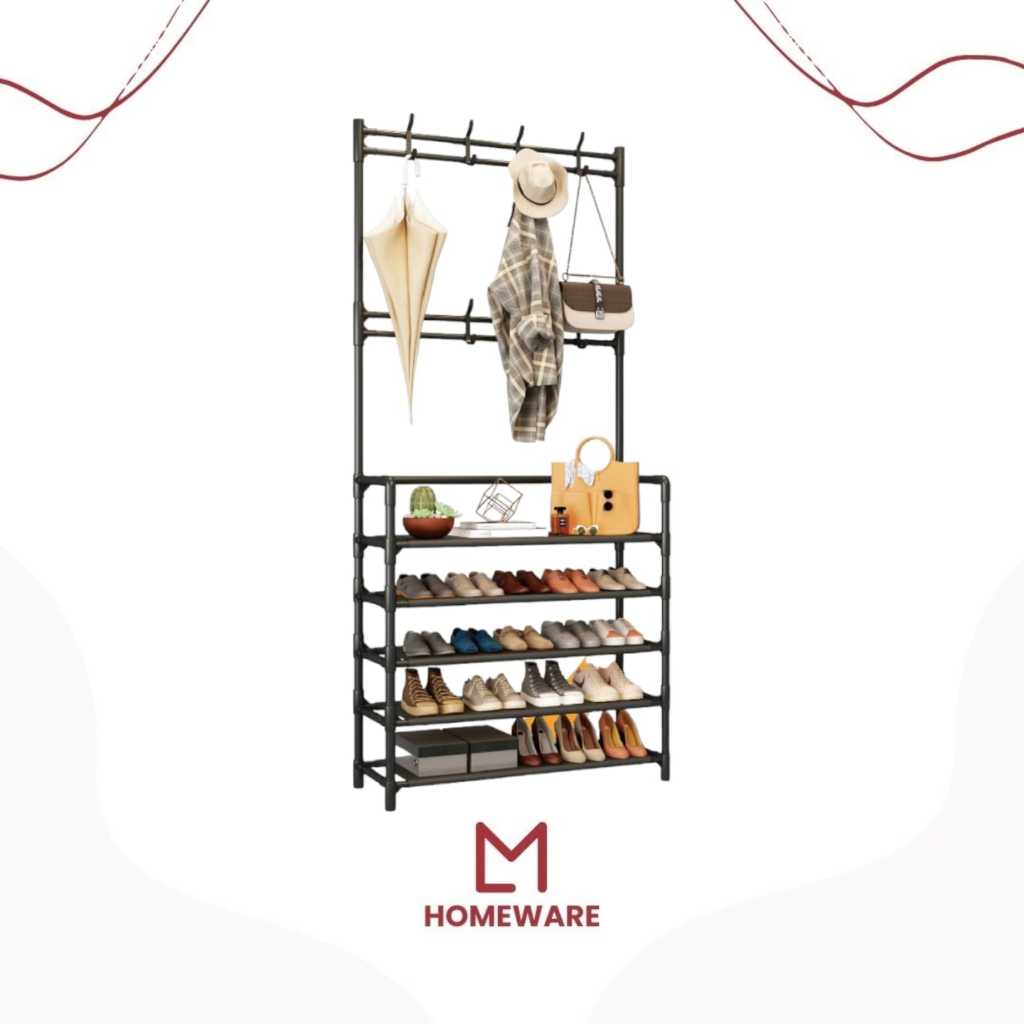 Rak Sepatu 733 GSF / Rak Sepatu Sandal 4104 GSF / Rak Susun 4 Tingkat / Rak Sendal 5 Susun GSF / Rak