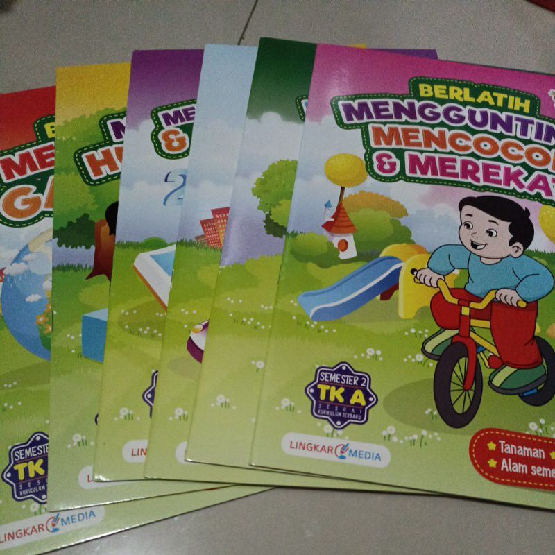 buku paket TK A semester 2 (LM)