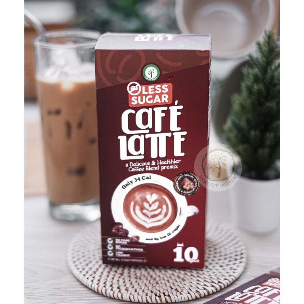 

Mur4h LESS SUGAR CAFE LATTE BOX - COFFEE BLEND PREMIX ISI 10 SACHET [32]