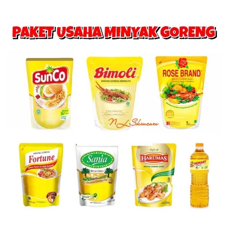 

[TERLARIS] PAKET USAHA MINYAK GORENG MURAH ALL MERK AREA JATENG