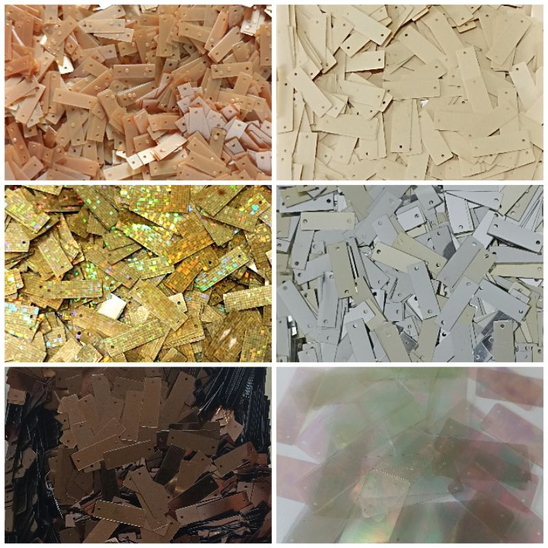 Payet Mote Persegi Panjang Jahit Craft