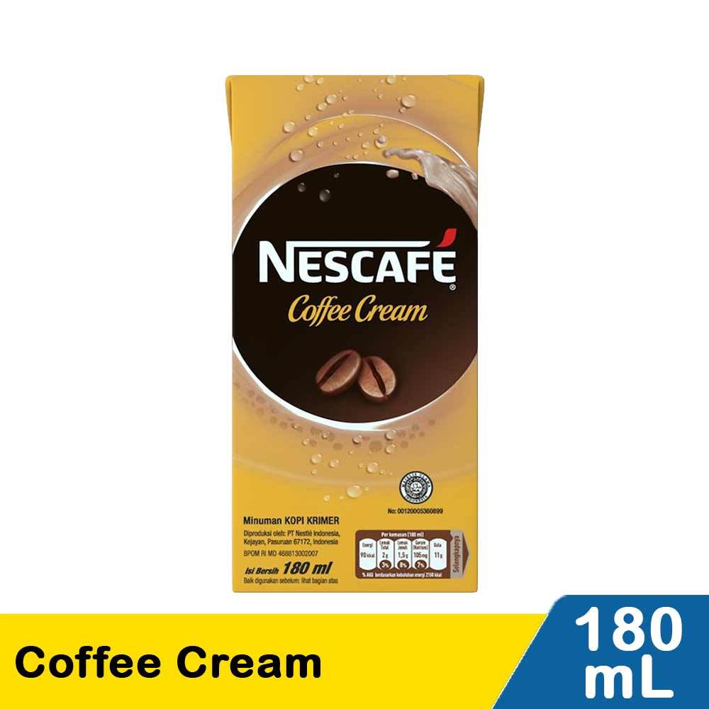 

NESCAFE COFFE CREAM 180ML MINUMAN KOPI