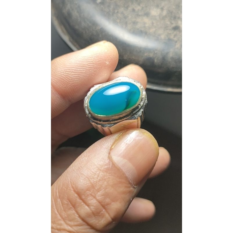 Bacan doko majiko coklat bluish green