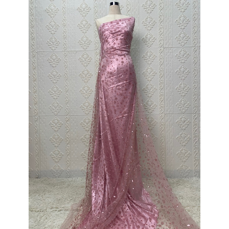 Bahan Kain Payet Starlight