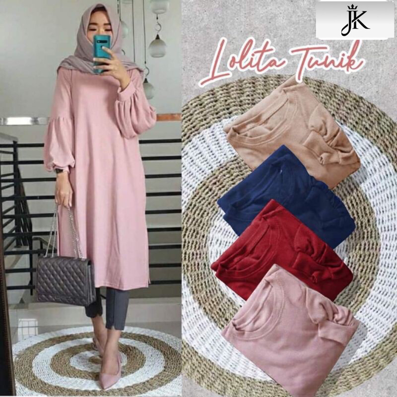 Tunik Tangan Balon Babyterry