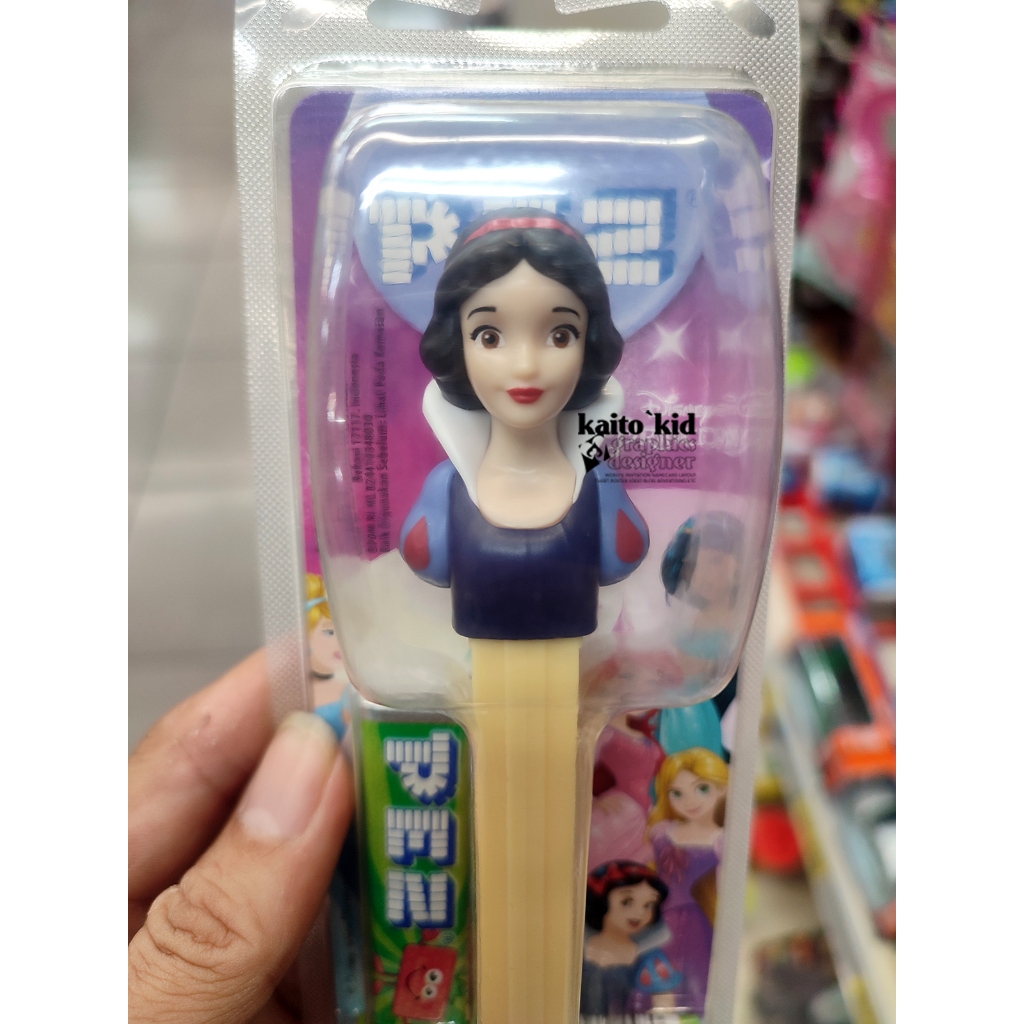 

PEZ DISNEY SNOW WHITE Princess Candy Dispenser Perman Unik Lucu dari Alfamidi Alfamart Indomaret