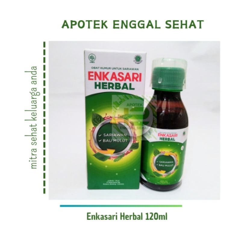 enkasari herbal obat kumur untuk sariawan