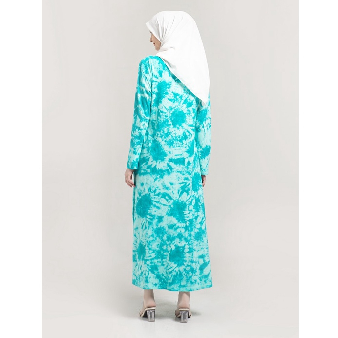 Hanna Dress Hijab Tie Die Tania Katun H030222