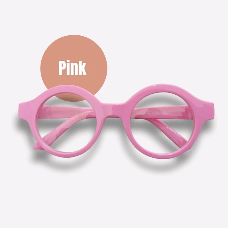 KACAMATA ANAK PEREMPUAN LAKI LAKI SUNNIES BULAT BENING IMPORT