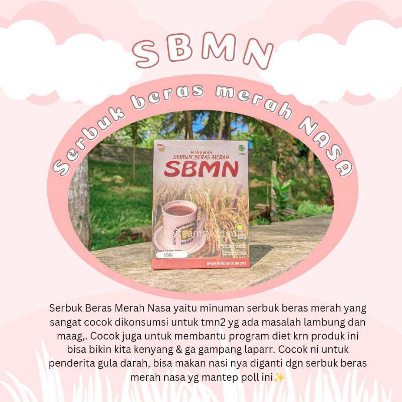 

SBMN (Serbuk Beras Merah NASA)