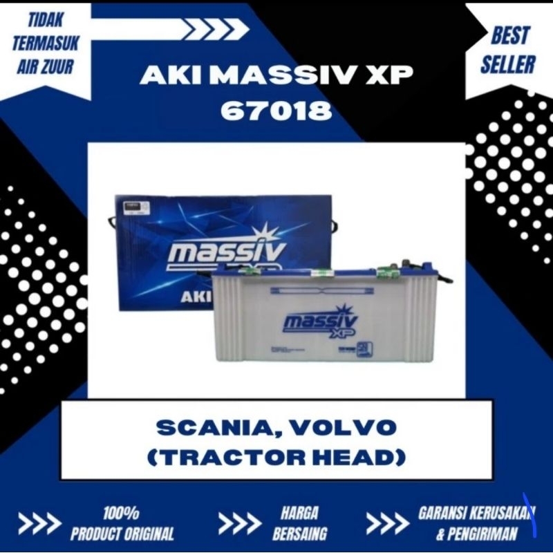 AKI BATTERY MASSIV XP 67018