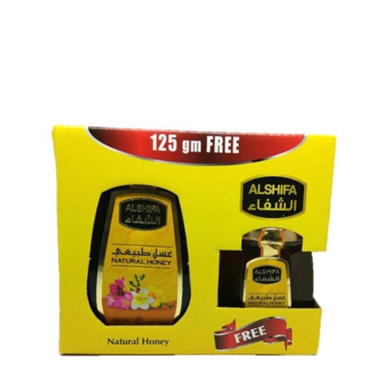 

12.12 STOK READY Madu Al Shifa Natural Honey 500 gr Free 125 gr buruan