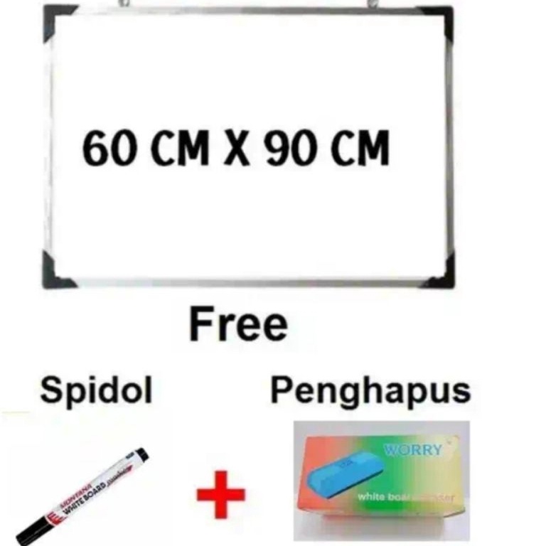 

Sup3r Pr0m0 PAPAN TULIS WHITE BOARD SPIDOL DAN PENGHAPUS PAPAN TULIS [150]