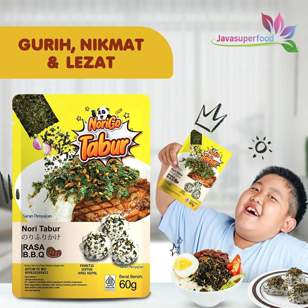 

Kirim Sek@rang Nori Tabur Rumput Laut Panggang - BBQ 60g [264]