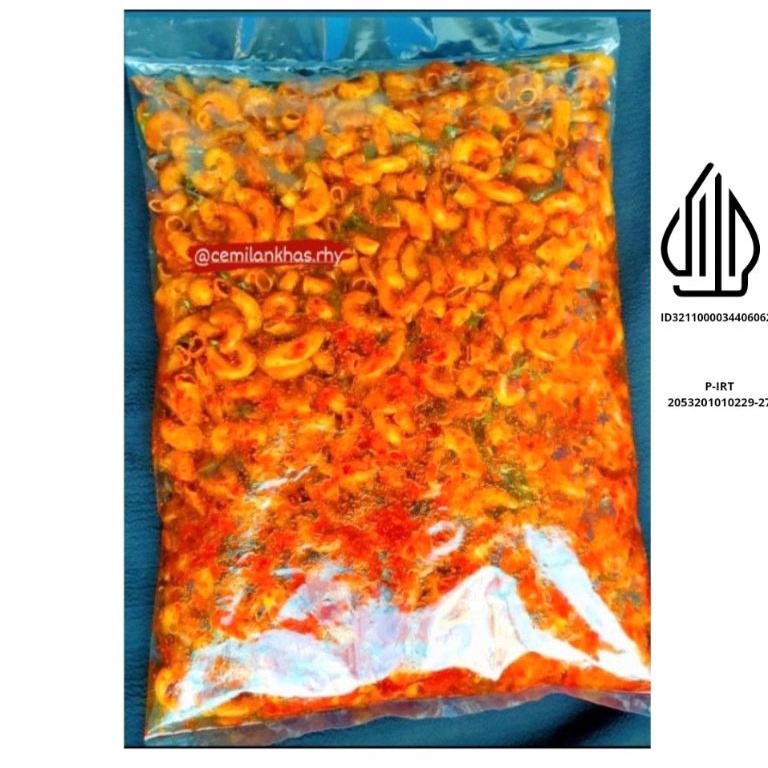 

COD MAKARONI BANTET 500gr / KENCUR EXTRA DAUN JERUK / Snack / Cemilan pedas / snack kiloan 4660
