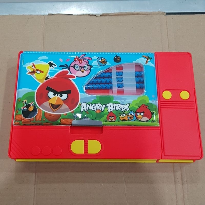

Tempat Pensil Magnet Jumbo + Isi Pensil Angry Birds KJ-848