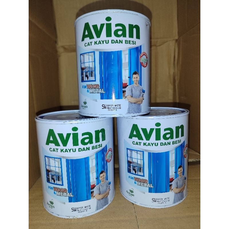 CAT AVIAN CAT BESI DAN KAYU AVIAN 1KG