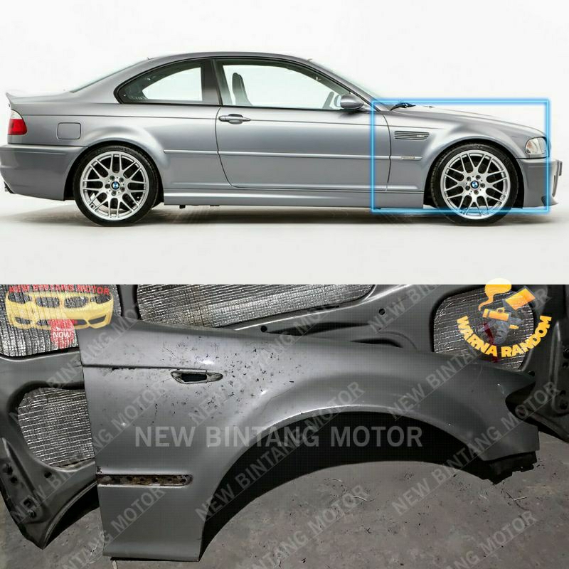 Fender spakbor kanan bmw 318 E46 M3 original