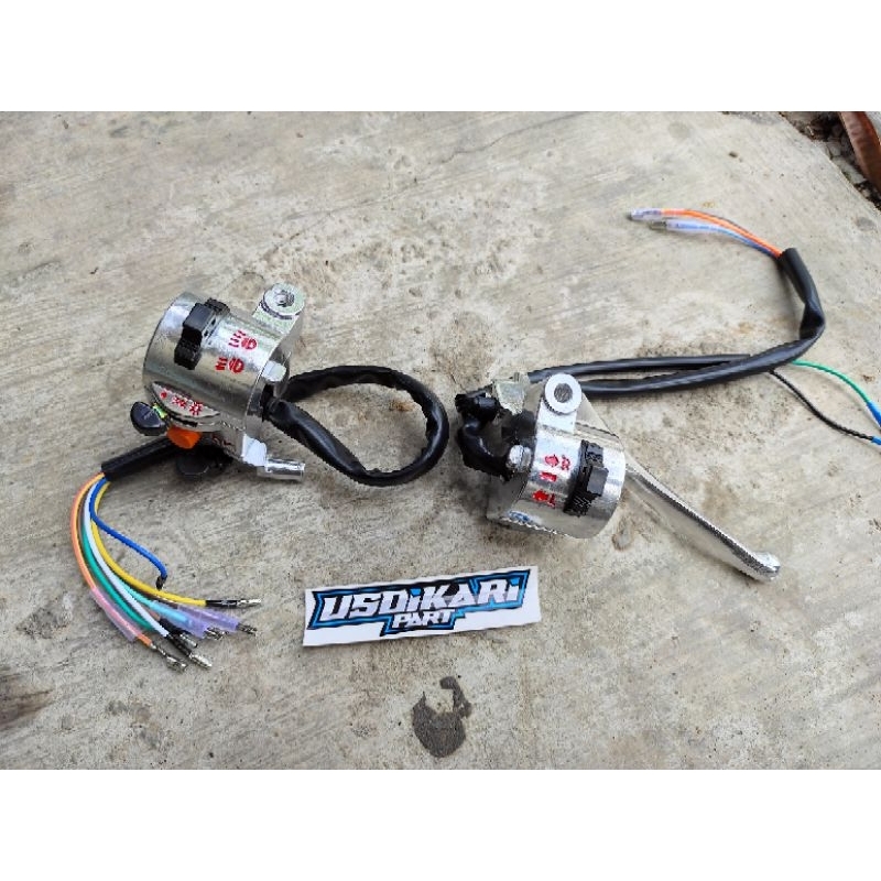 TOMBOL LAMPU MOTOR C70 CLASSIC IMPORT DETAIL ORI HOLDER SET HONDA C 70 MODEL ORI ORIGINAL IMPORT HOL