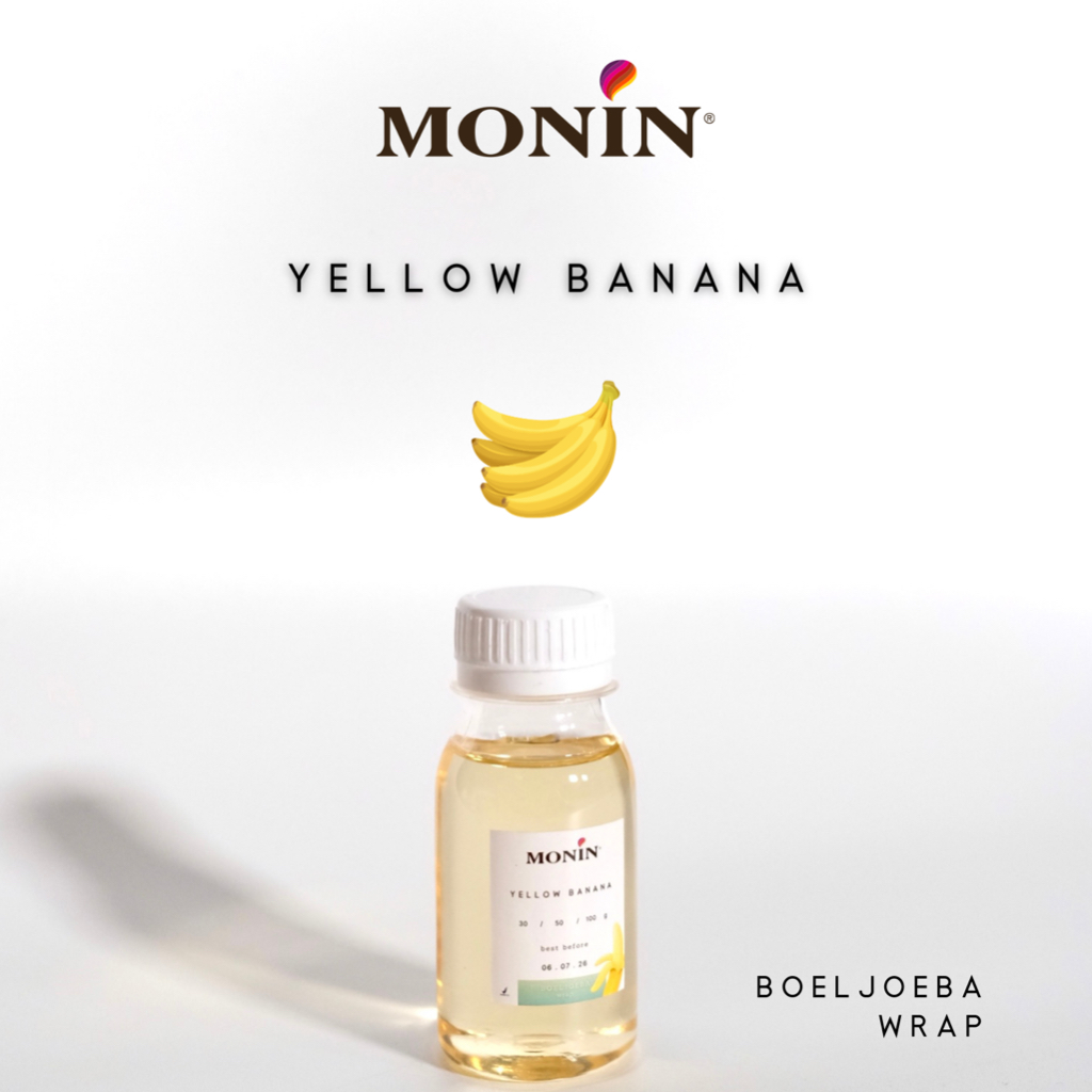 

Monin Yellow Banana Syrup Repack [30, 50, 100] g