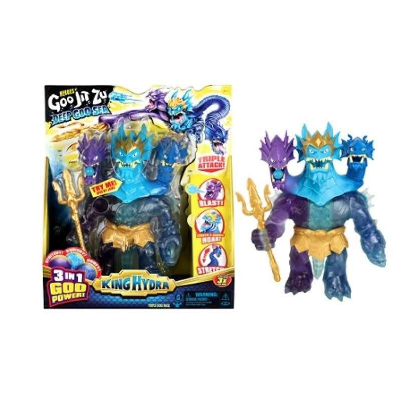 Mainan Action Figure Heroes of Goo Jit Zu S9 Deep Goo Sea King Hydra