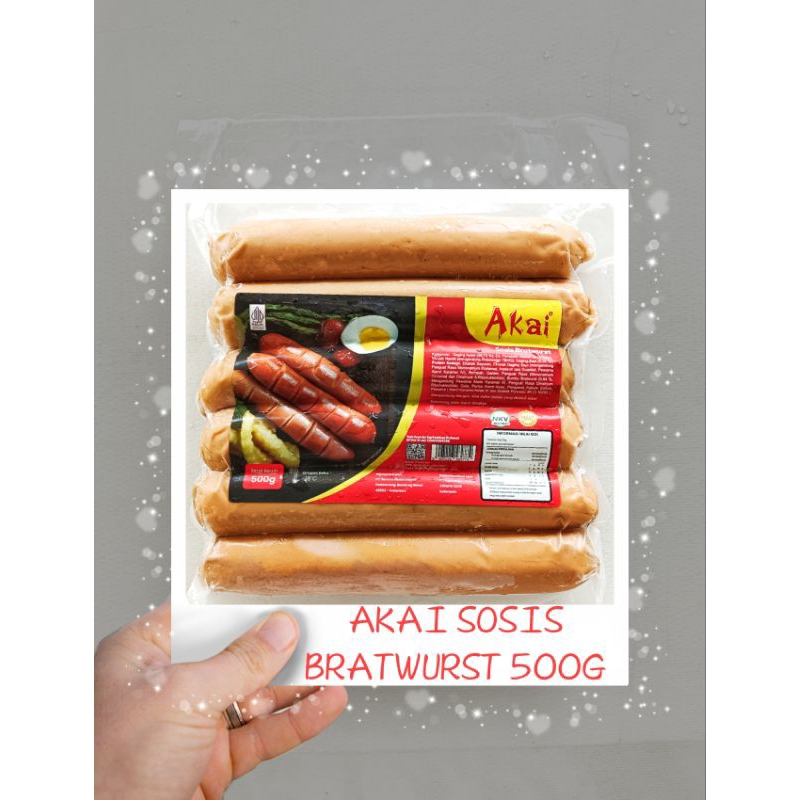 

AKAI SOSIS BRATWURST 500G