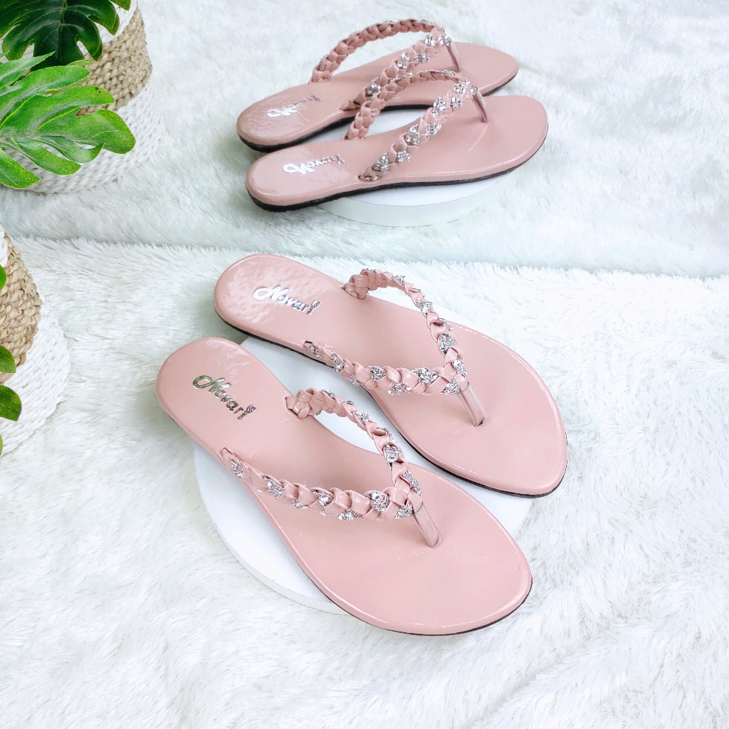 Sandal Jepit Wanita Novari Terbaru/ Distributor Sepatu Lolinda