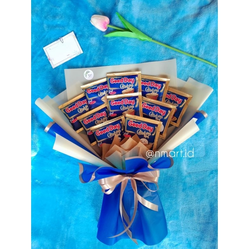 

Buket Kopi hadiah untuk wisuda, ulangtahun, dll