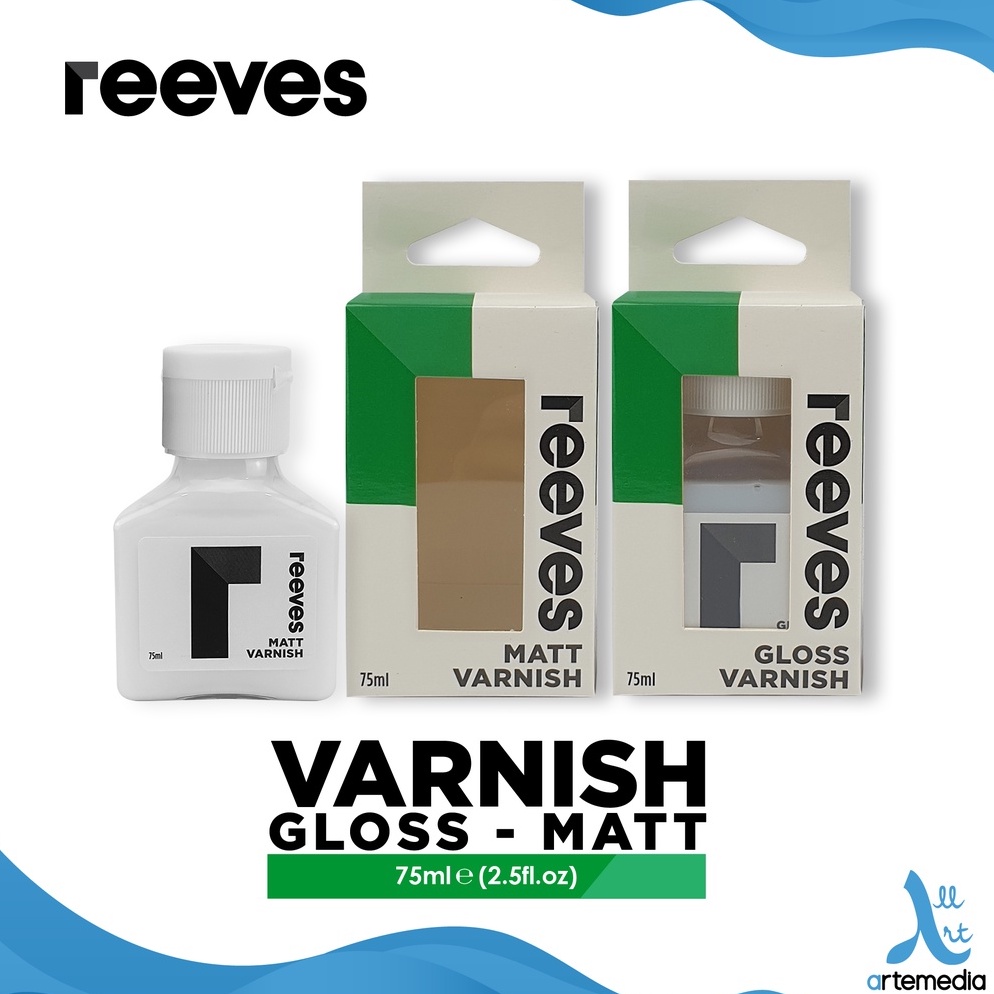 

Kualitas Premium.. Pernis Reeves 75ml Acrylic Varnish 33