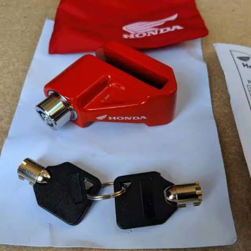 gembok sepeda motor AHM gembok cakram sepeda motor AHM gembok sepeda