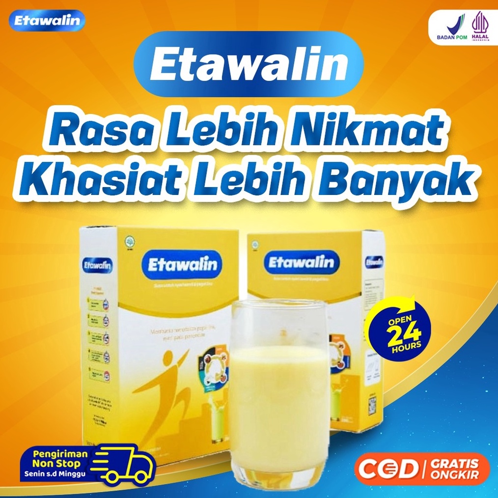 

✨Grosir✨ Etawalin - Membantu Mengatasi Asam Urat, Rematik dan Nyeri Sendi 100% Original Alami Tanpa Efek Samping 