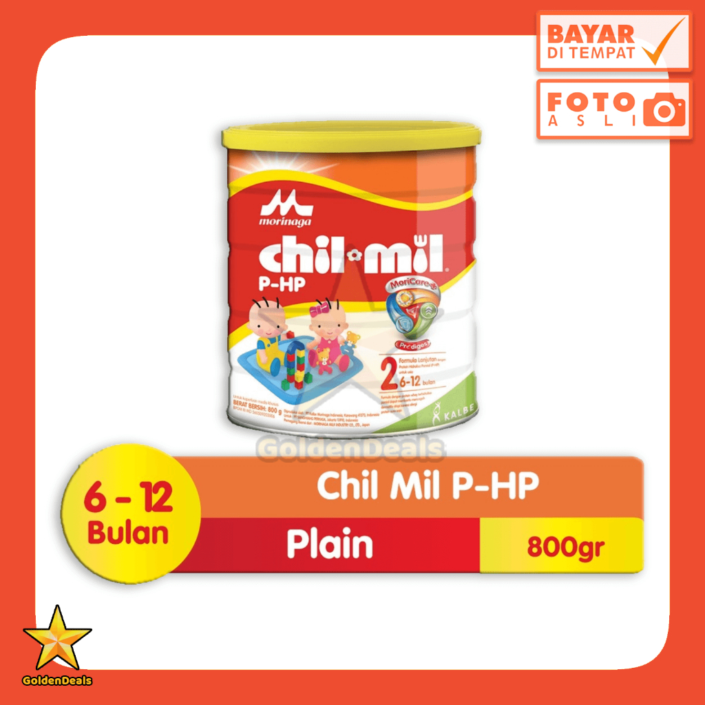 [800 Gram] Susu Morinaga Chil Mil PHP Susu Formula 6-12 Bulan 800 gr