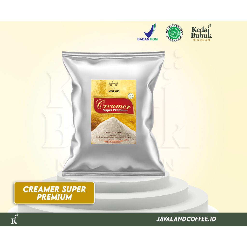 

Javaland Bubuk Creamer / Krimer 1Kg - Super Premium | Non Dairy