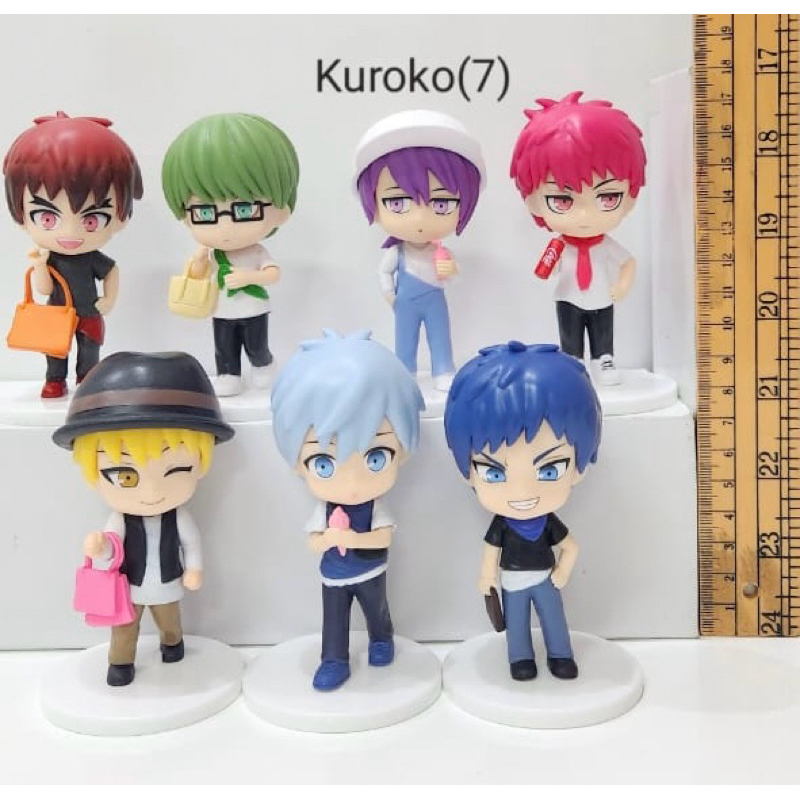 action figure kuroko no basketball casual set isi 7