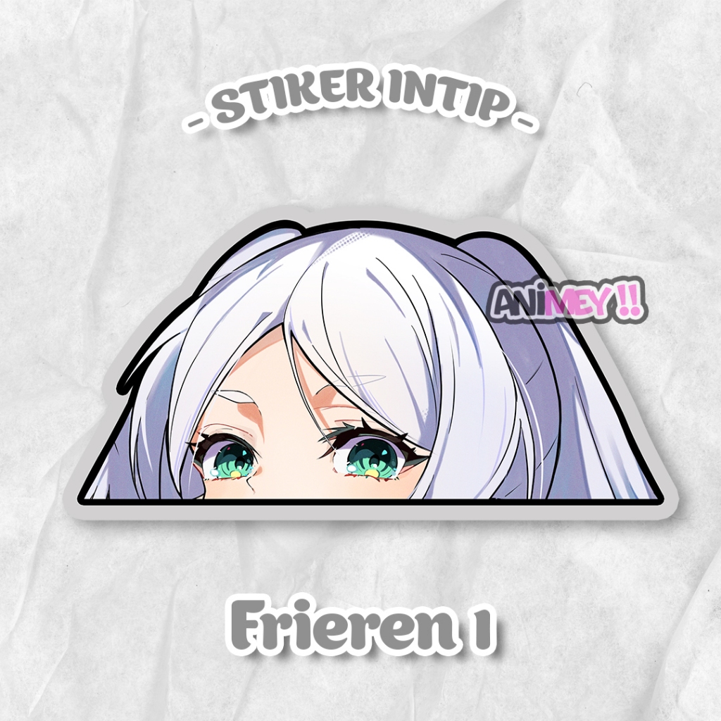 

Stiker Intip Frieren / Sticker Anime Waterproof