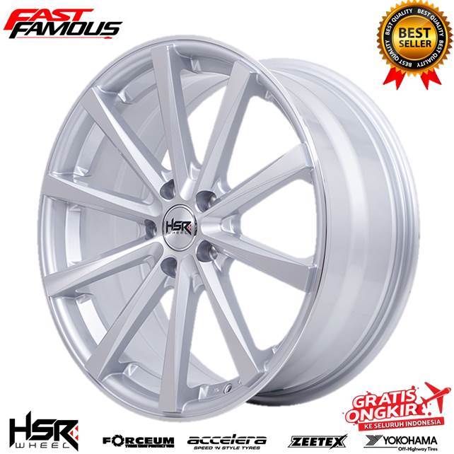 velg mobil racing ring 20 hsr hustler bisa untuk Crv, Odysey, X-force dll hsr hustler