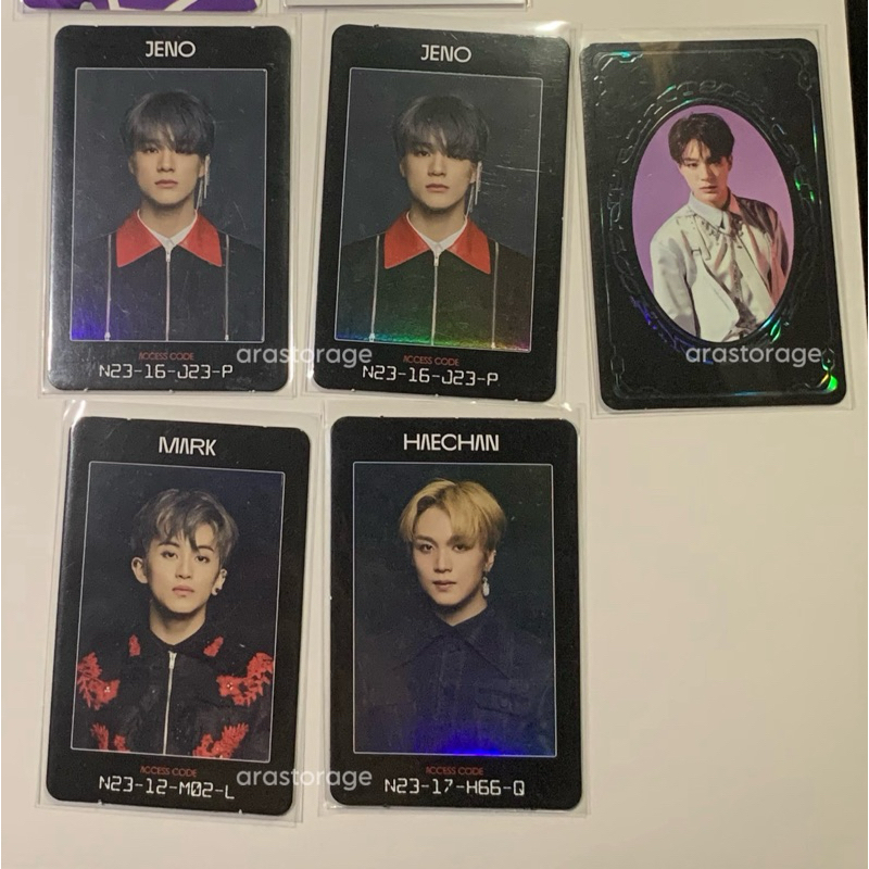 PC NCT Yearbook AC Card Jeno Haechan Mark
