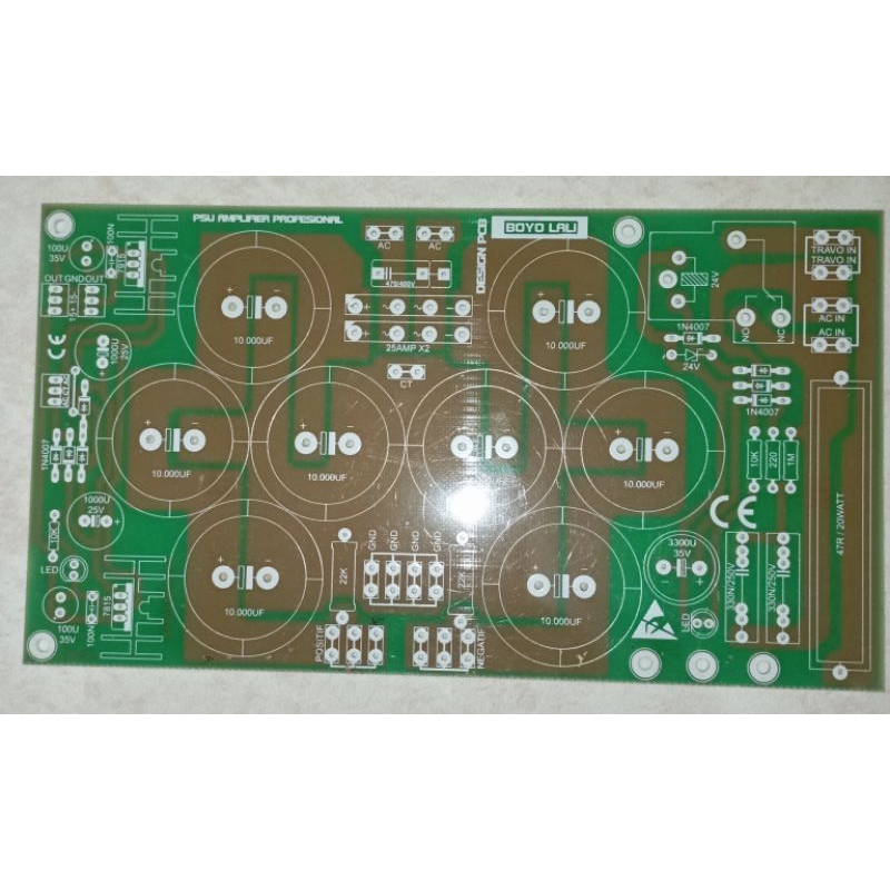 PCB PSU 8elco