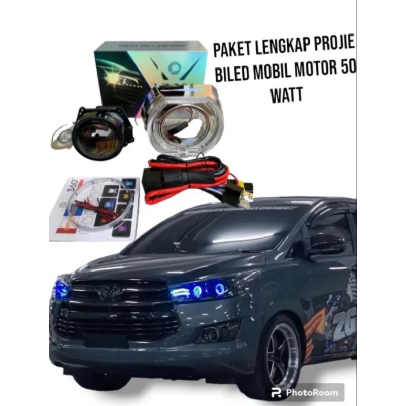LAMPU PROJIE BILED 60 WATT INNOVA PAJERO FORTUNER AVANZA XENIA DLL ORIGINAL VINYX KUALITAS PREMIUM
