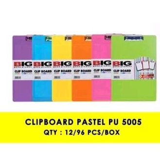 

Papan Ujian Clipboard Big warna kalem 1 pcs