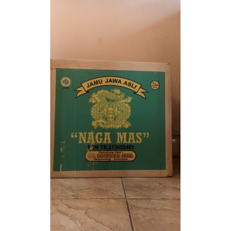 

Jamu Jawa Asli cap naga mas asam urat paket 12 botol @600ml